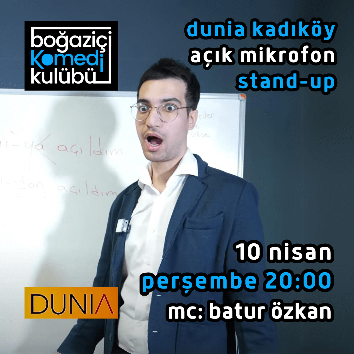 Kadıköy Açık Mikrofon Stand-up - Boğaziçi Komedi Kulübü