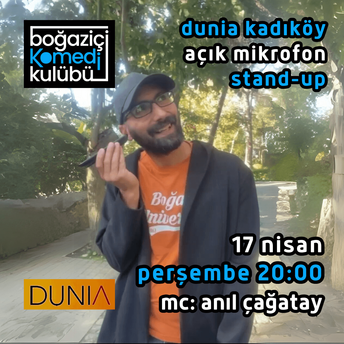Kadıköy Açık Mikrofon Stand-up - Boğaziçi Komedi Kulübü