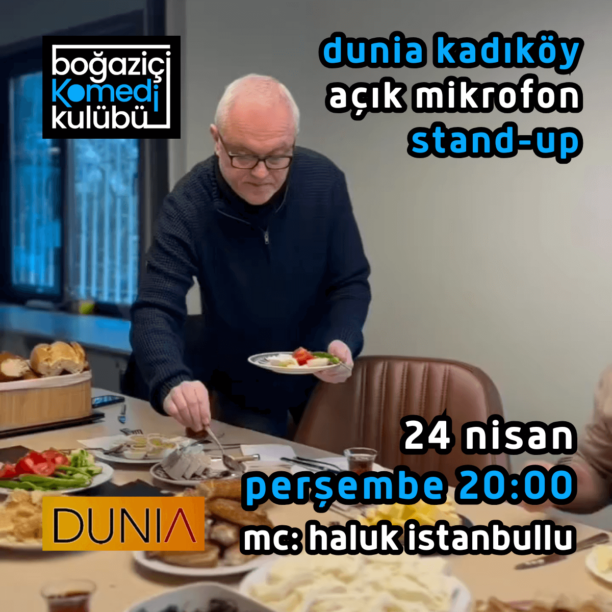 Kadıköy Açık Mikrofon Stand-up - Boğaziçi Komedi Kulübü