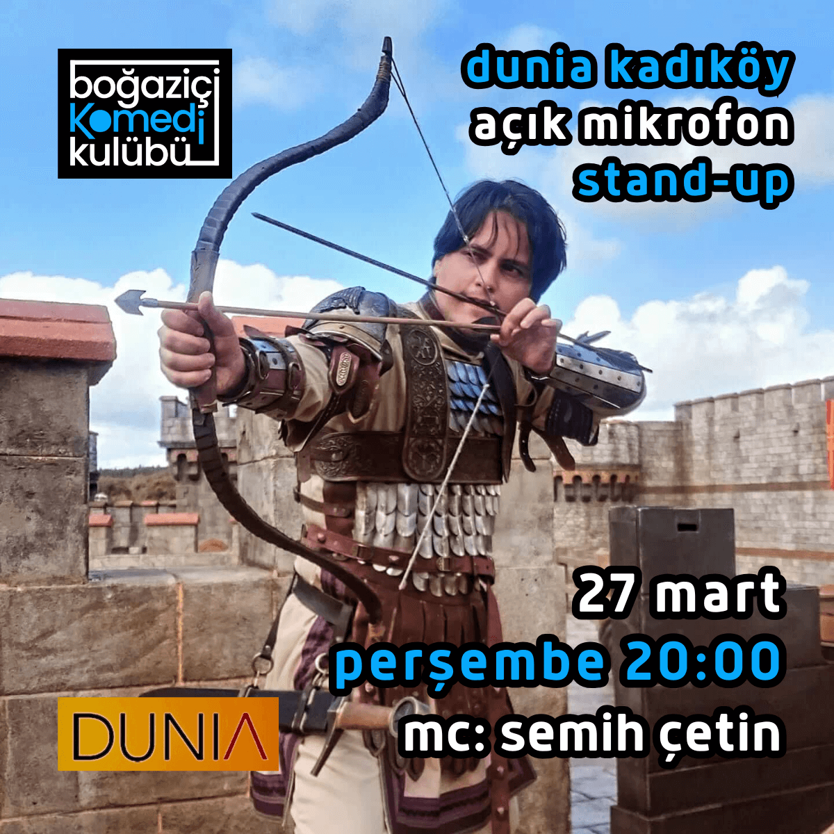 Kadıköy Açık Mikrofon Stand-up - Boğaziçi Komedi Kulübü