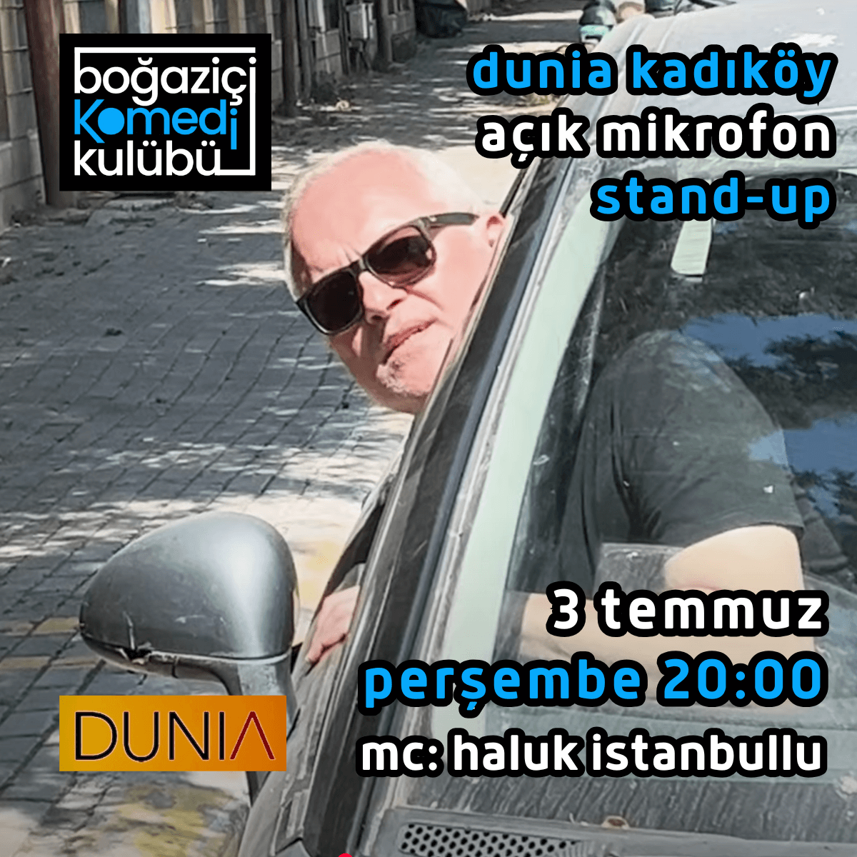 Kadıköy Açık Mikrofon Stand-up - Boğaziçi Komedi Kulübü