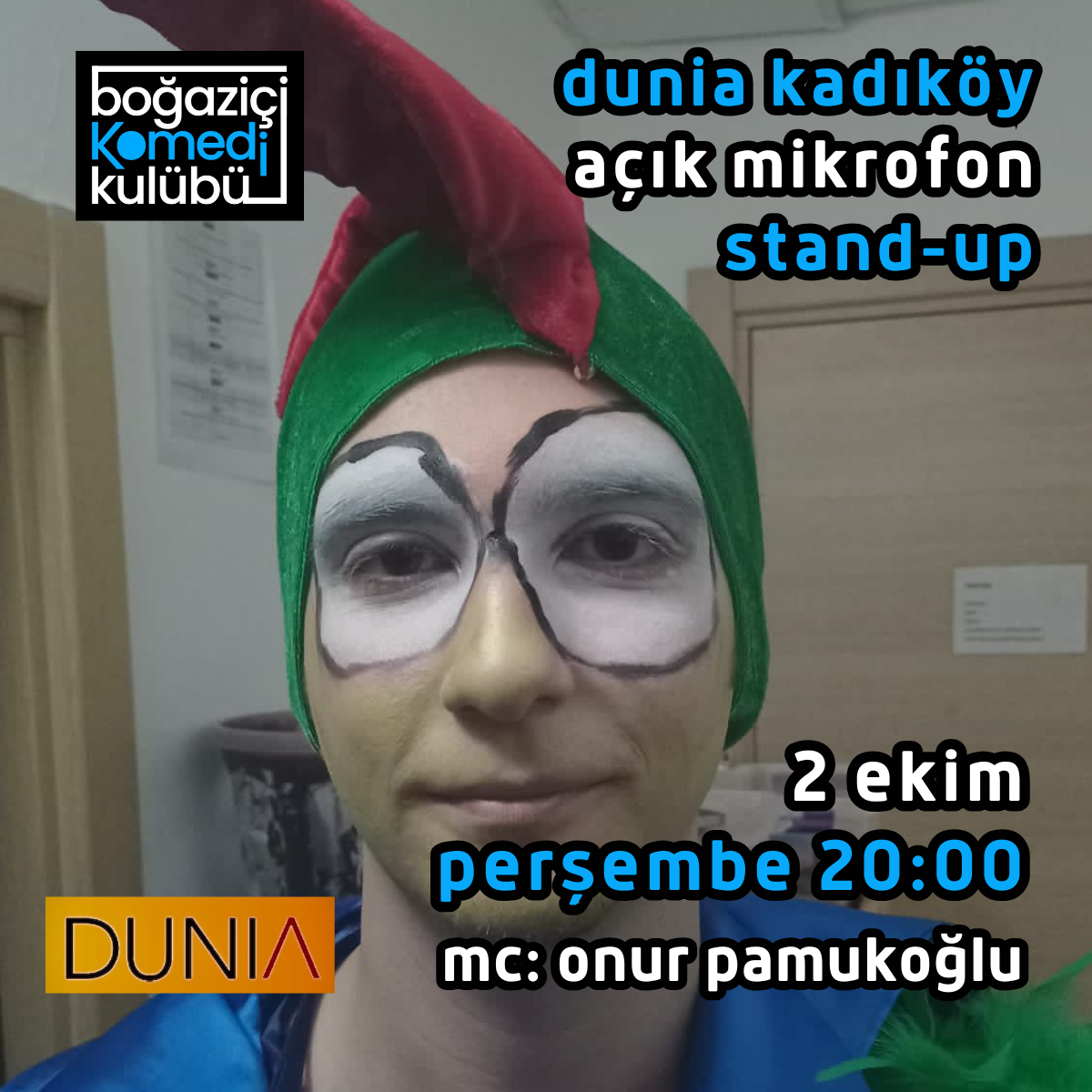 Kadıköy Açık Mikrofon Stand-up - Boğaziçi Komedi Kulübü