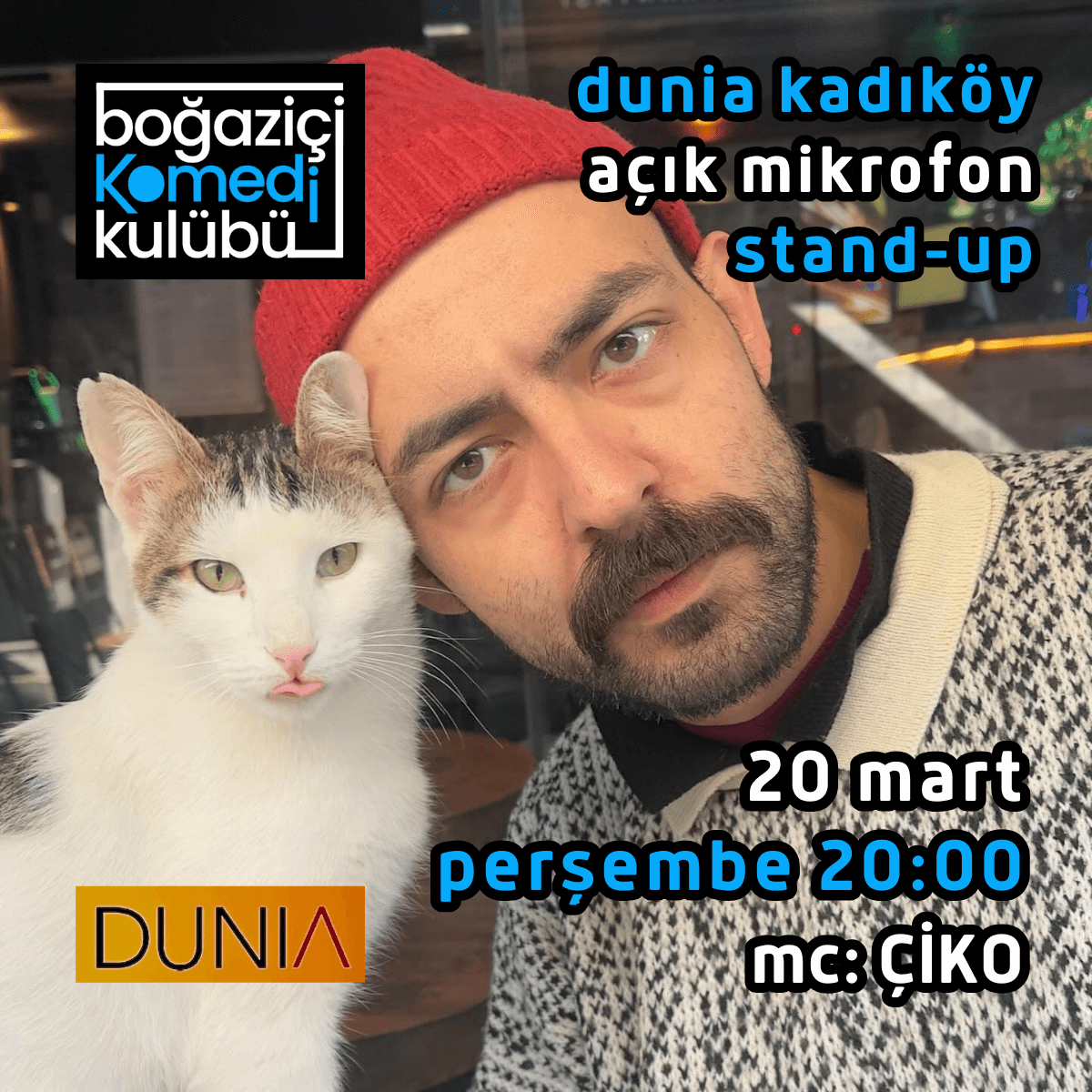 Kadıköy Açık Mikrofon Stand-up - Boğaziçi Komedi Kulübü