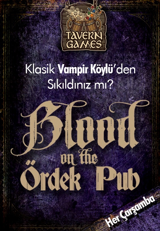 Kadıköy Blood on the Ördek Pub: Klasik Vampir Köylü Oyunlarını Unutun