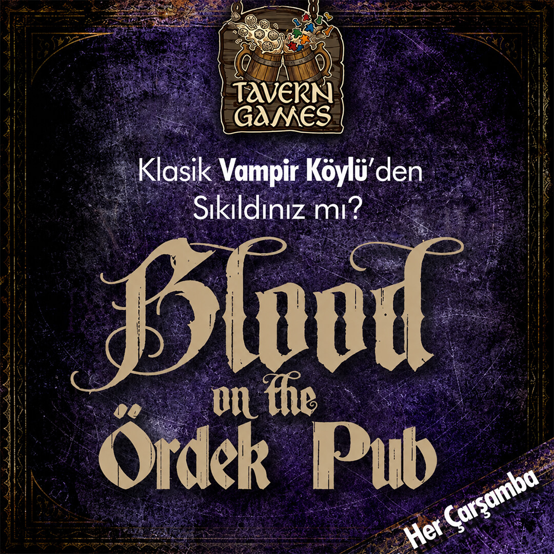 Kadıköy Blood on the Ördek Pub: Klasik Vampir Köylü Oyunlarını Unutun