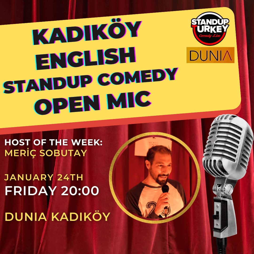 Kadıköy English Stand-up Comedy Open Mic
