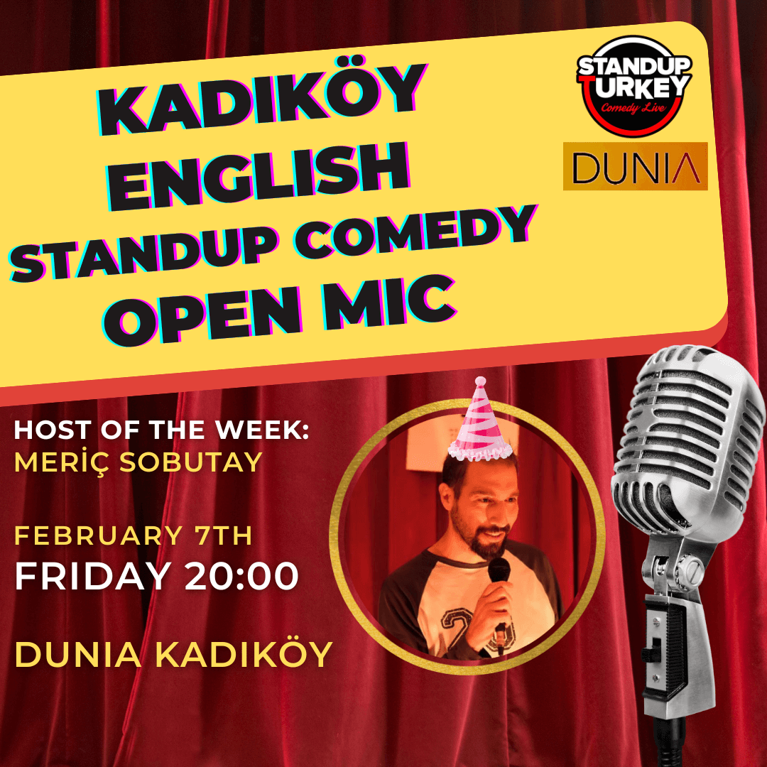 Kadıköy English Stand-up Comedy Open Mic