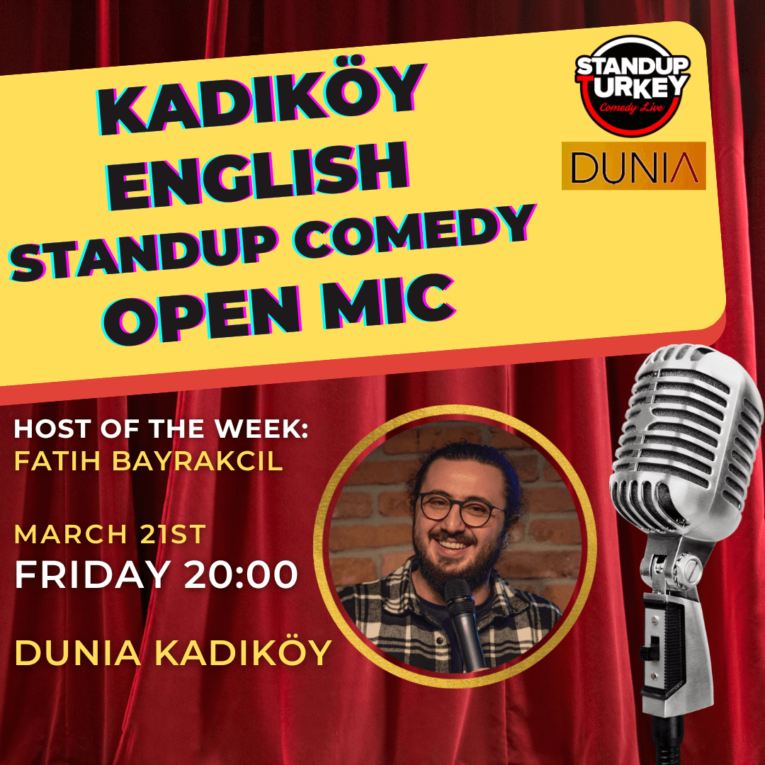 Kadıköy English Stand-up Comedy Open Mic