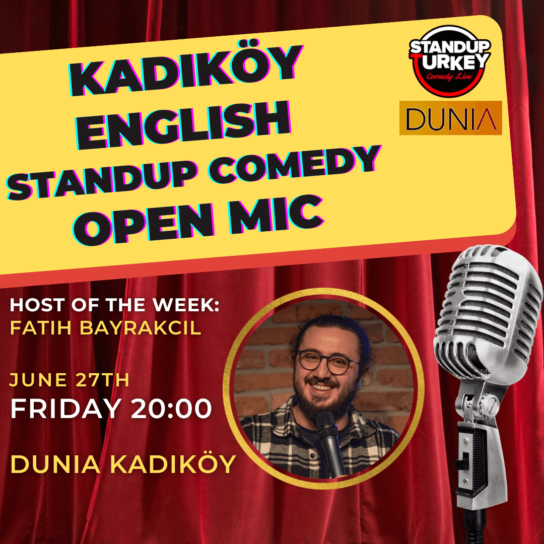 Kadıköy English Stand-up Comedy Open Mic
