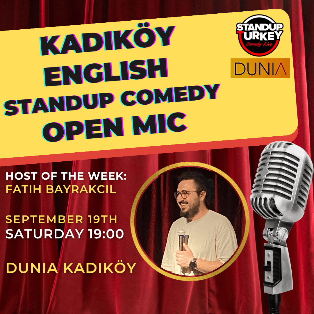 Kadıköy English Stand-up Comedy Open Mic