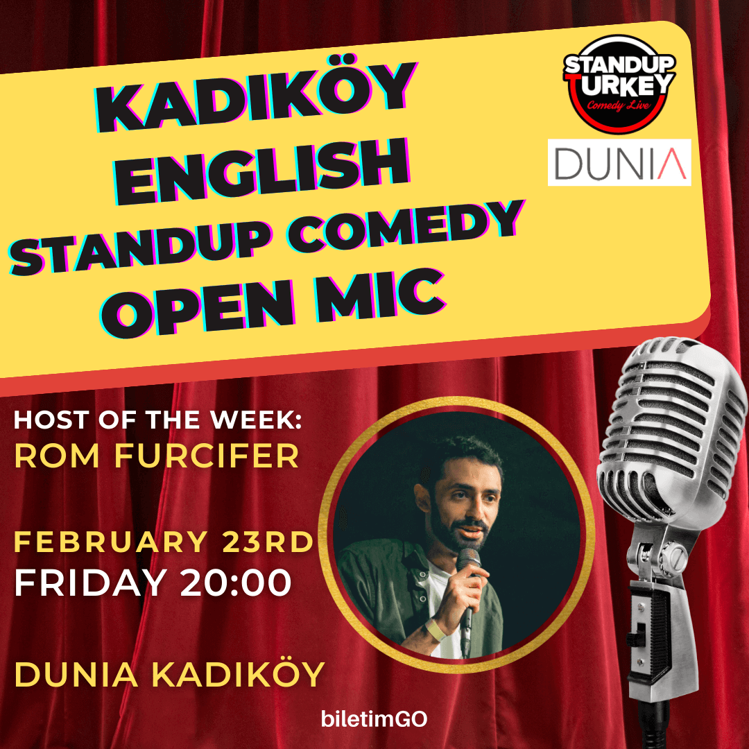 Kadıköy English Stand-up Comedy Open Mic