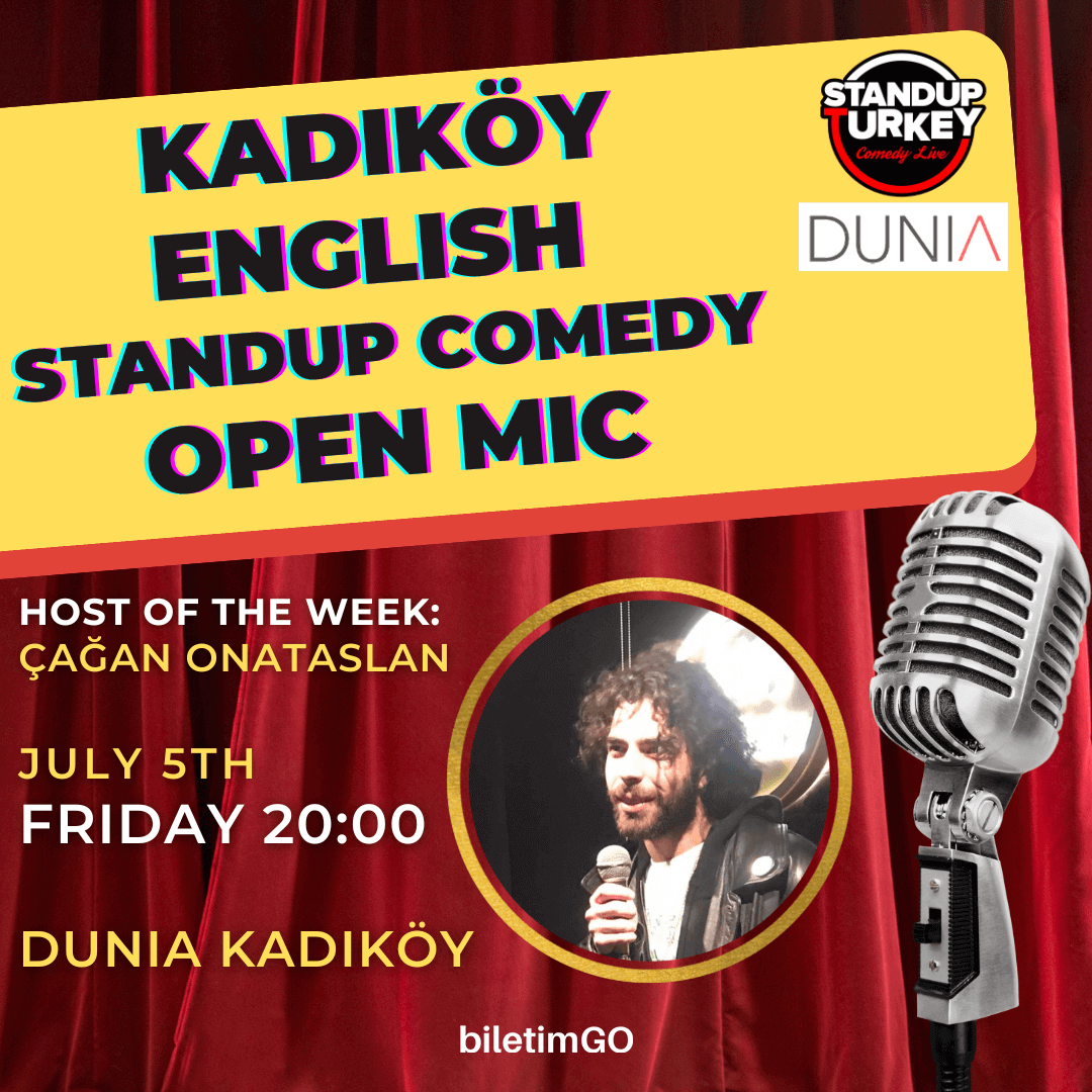 Kadıköy English Stand-up Comedy Open Mic