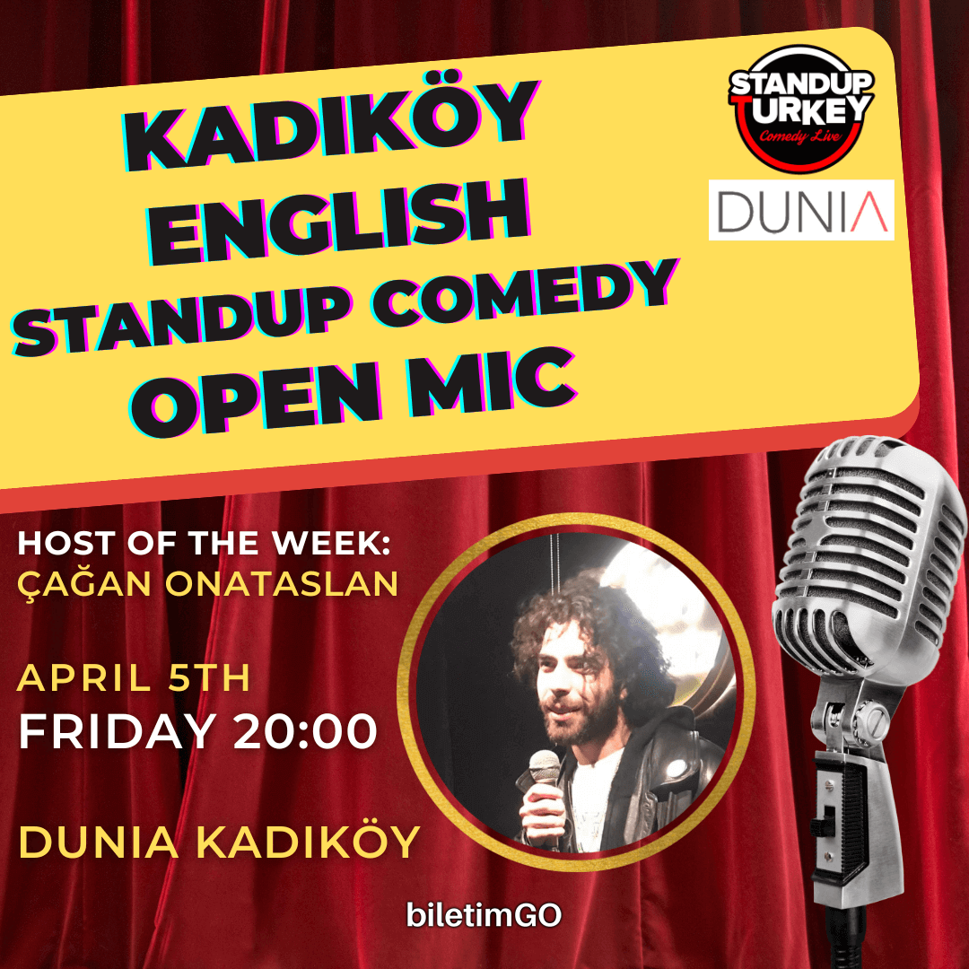Kadıköy English Stand-up Comedy Open Mic
