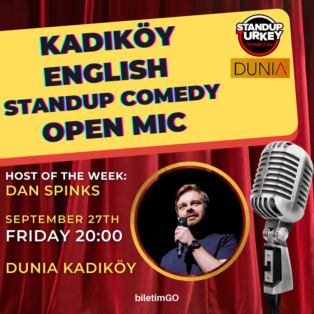 Kadıköy English Stand-up Comedy Open Mic