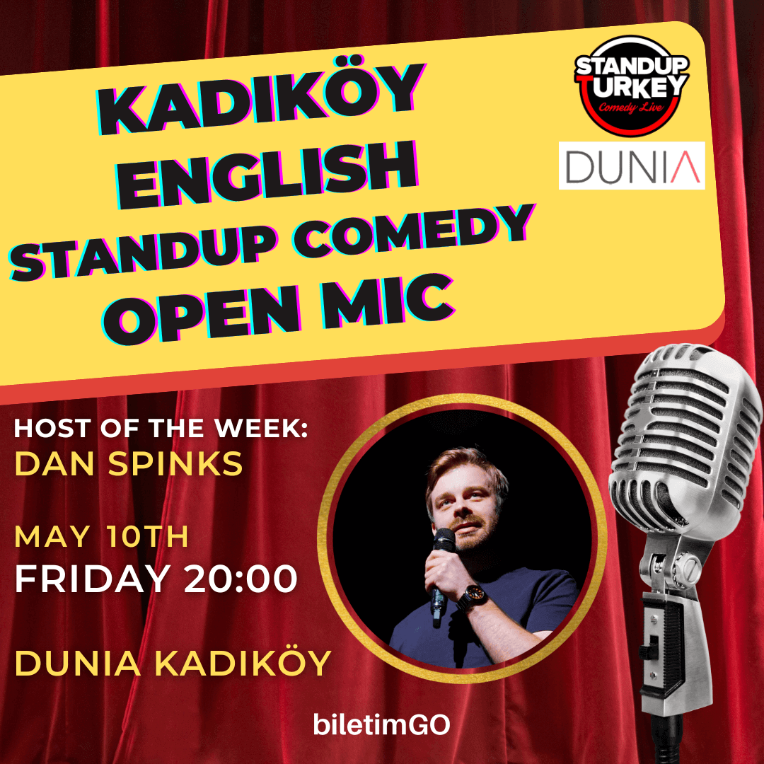 Kadıköy English Stand-up Comedy Open Mic