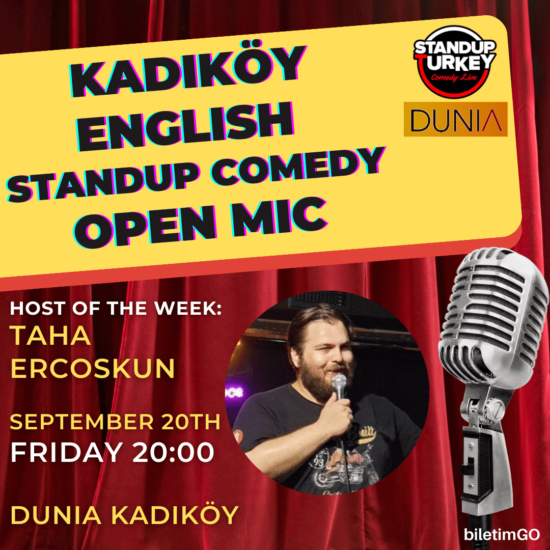 Kadıköy English Stand-up Comedy Open Mic