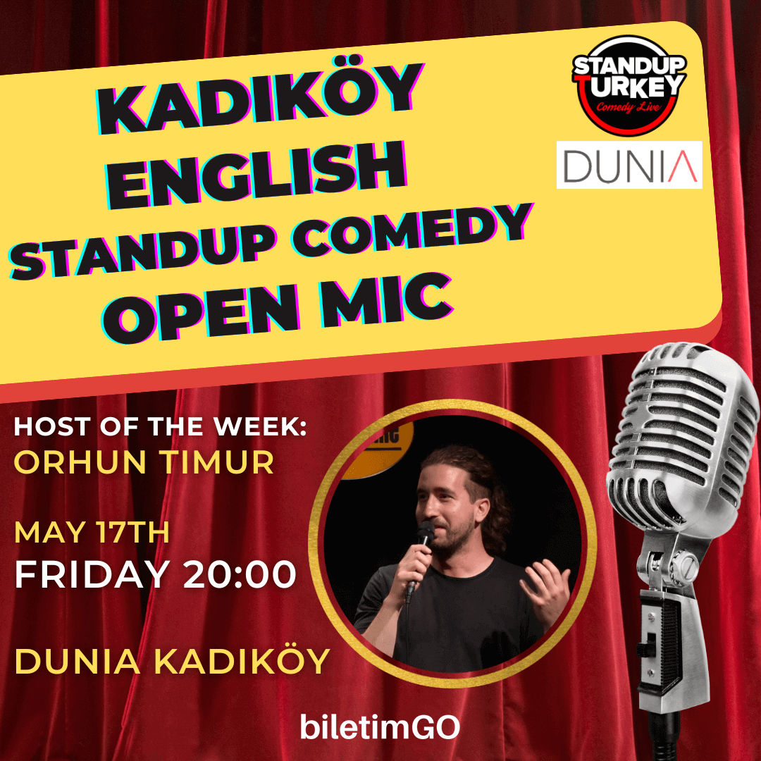 Kadıköy English Stand-up Comedy Open Mic