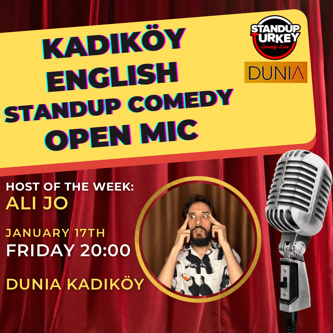 Kadıköy English Stand-up Comedy Open Mic