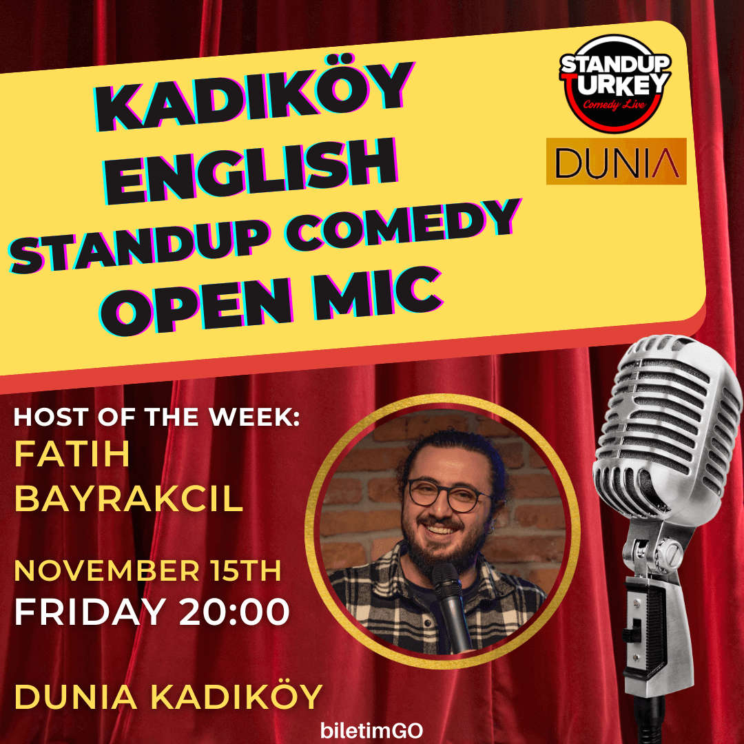 Kadıköy English Stand-up Comedy Open Mic
