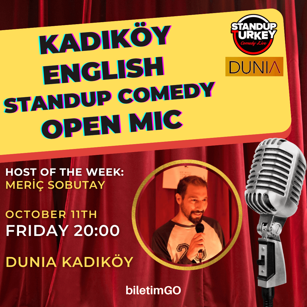 Kadıköy English Stand-up Comedy Open Mic