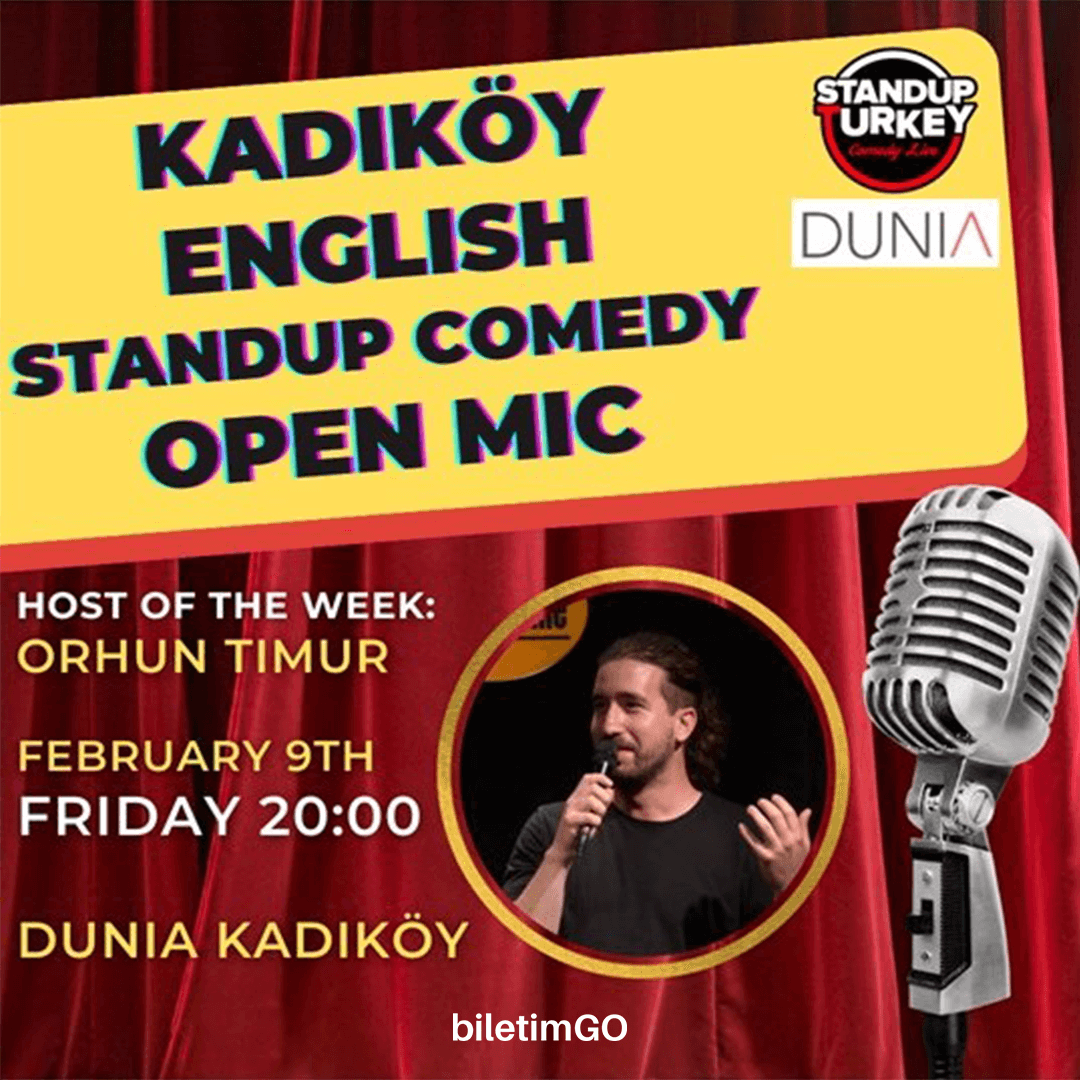 Kadıköy English Stand-up Comedy Open Mic
