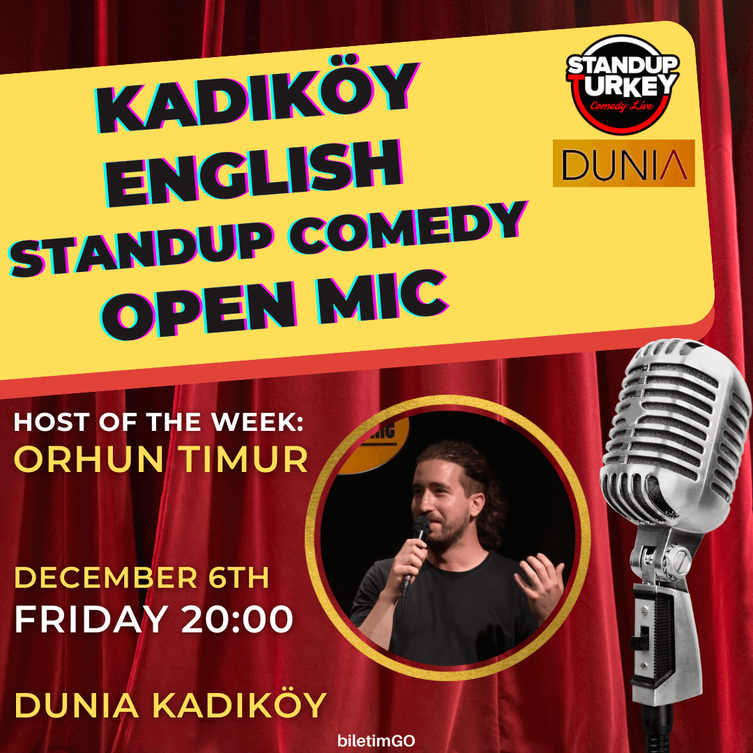 Kadıköy English Stand-up Comedy Open Mic