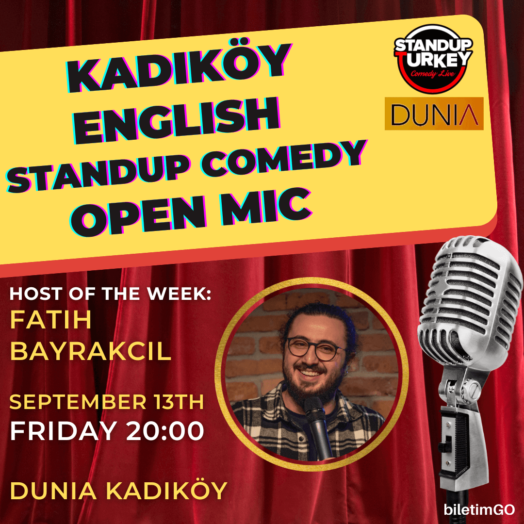 Kadıköy English Stand-up Comedy Open Mic