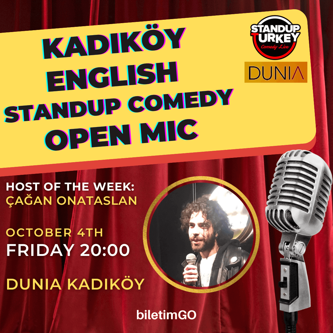 Kadıköy English Stand-up Comedy Open Mic