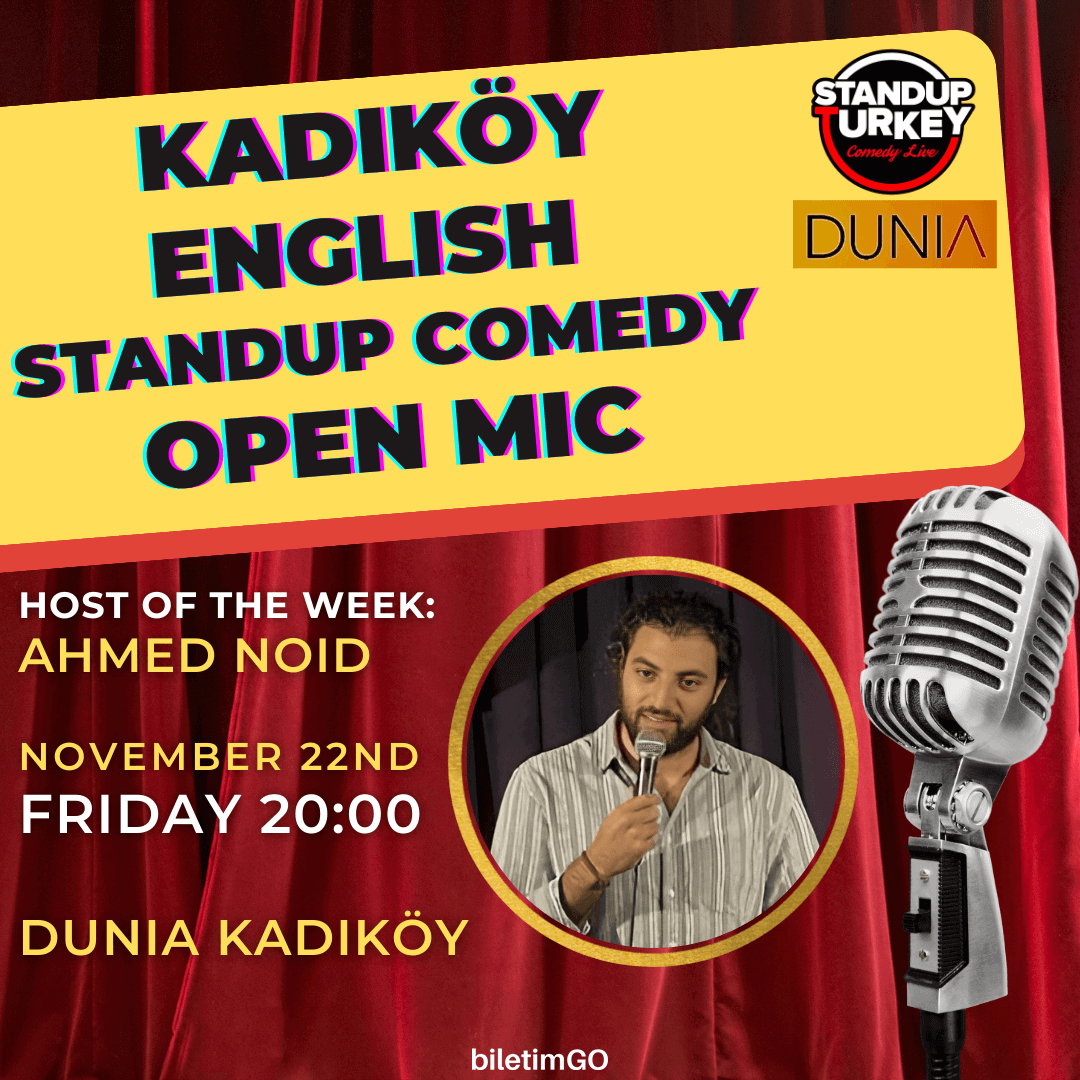 Kadıköy English Stand-up Comedy Open Mic
