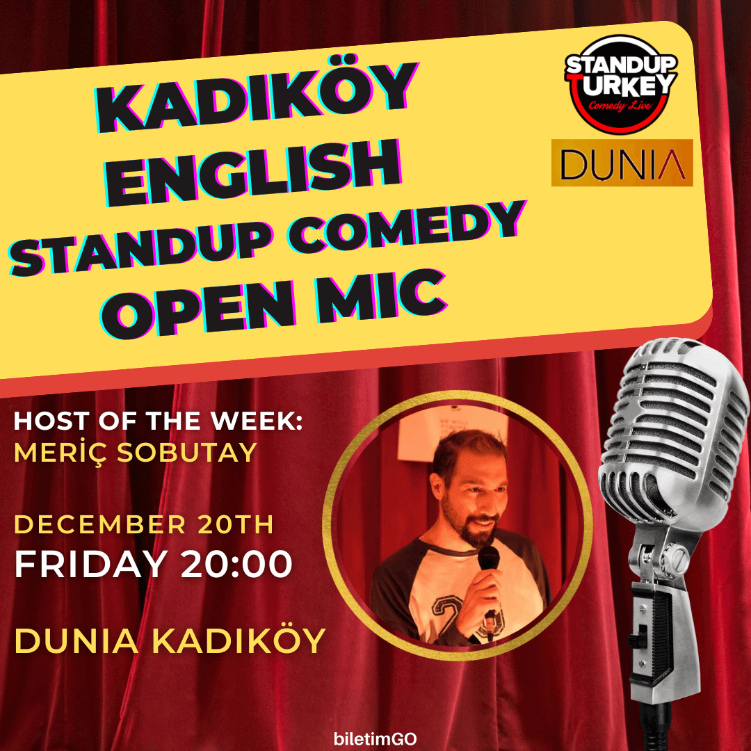 Kadıköy English Stand-up Comedy Open Mic