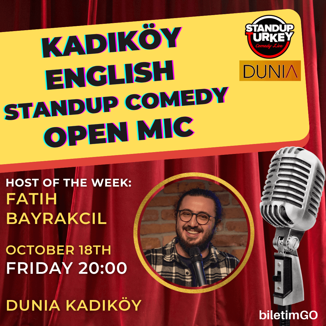 Kadıköy English Stand-up Comedy Open Mic