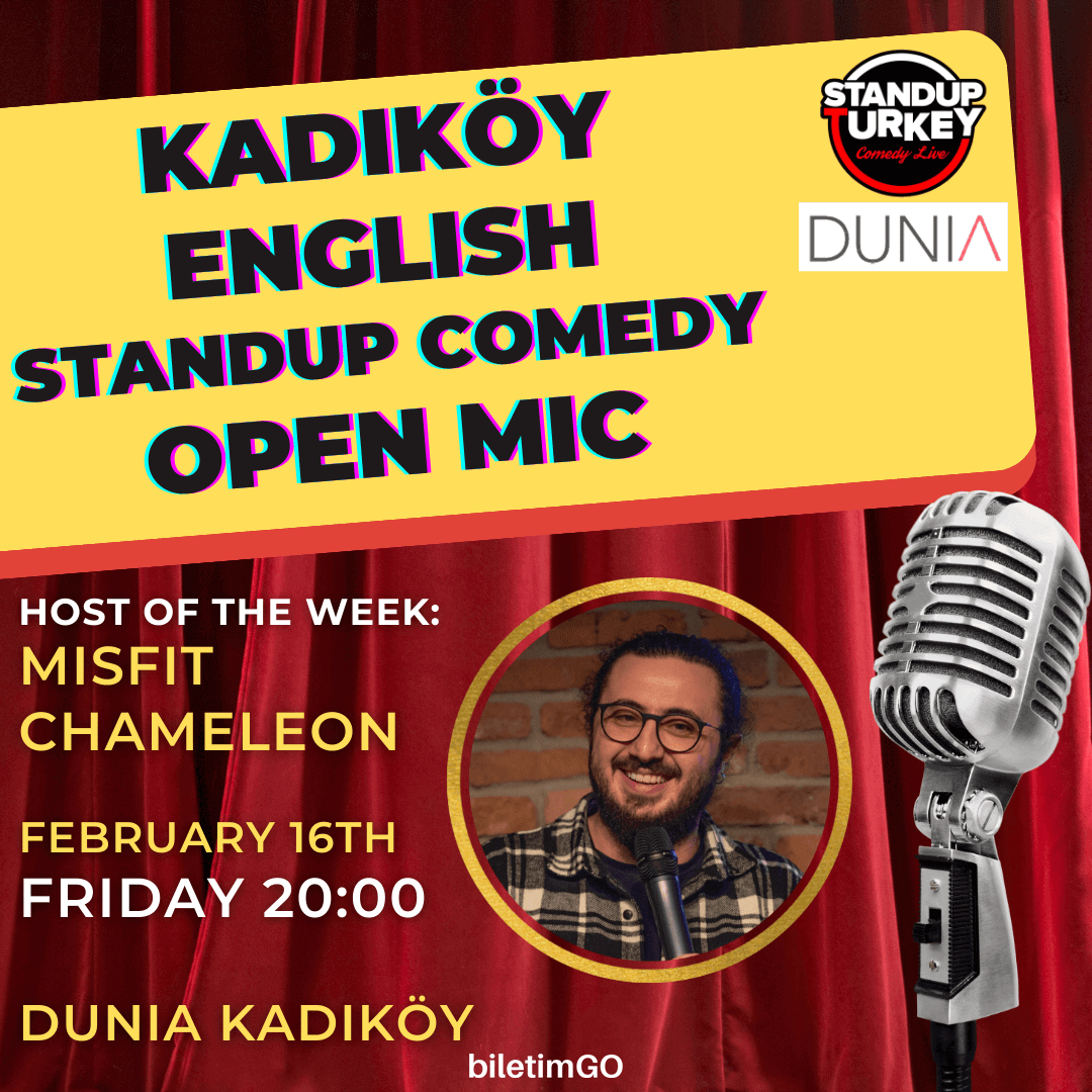 Kadıköy English Stand-up Comedy Open Mic