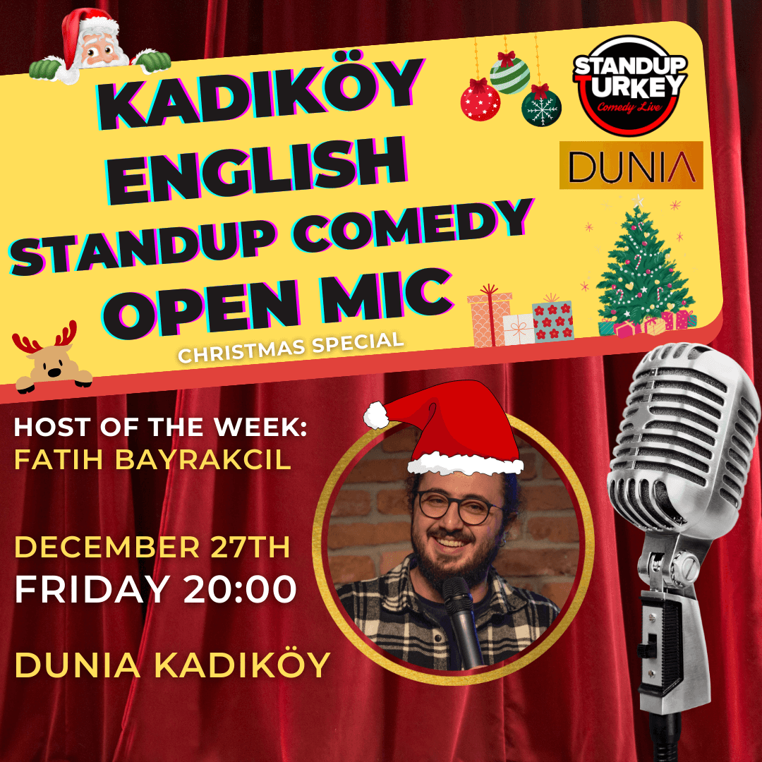 Kadıköy English Stand-up Comedy Open Mic - Christmas Special