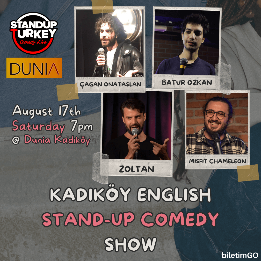 Kadıköy Saturday Night English Stand-up Comedy Show