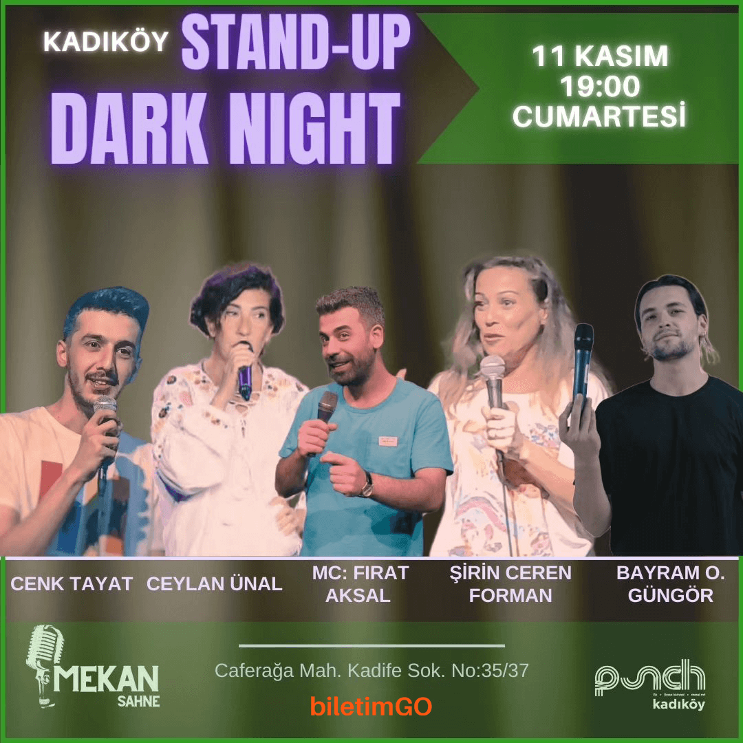 Kadıköy Stand-Up Dark Night - 11 Kasım