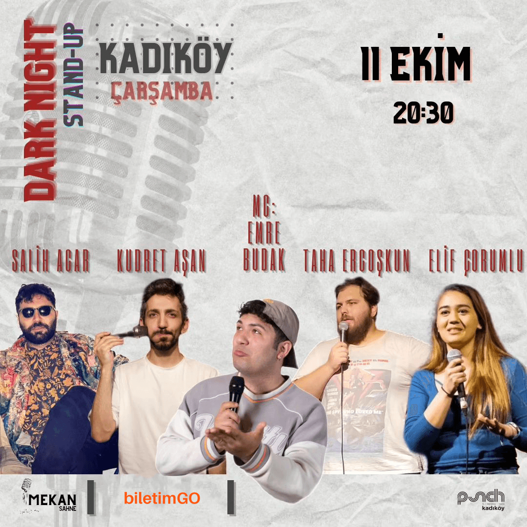 Kadıköy Stand-Up Dark Night - 11 Ekim