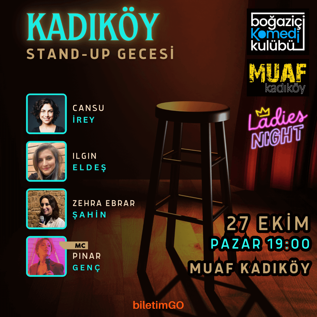 Kadıköy Stand-up Gecesi - Boğaziçi Komedi Kulübü