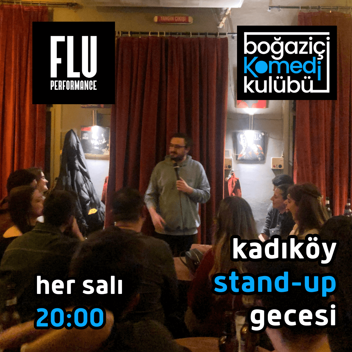 Kadıköy Stand-up Gecesi - Boğaziçi Komedi Kulübü