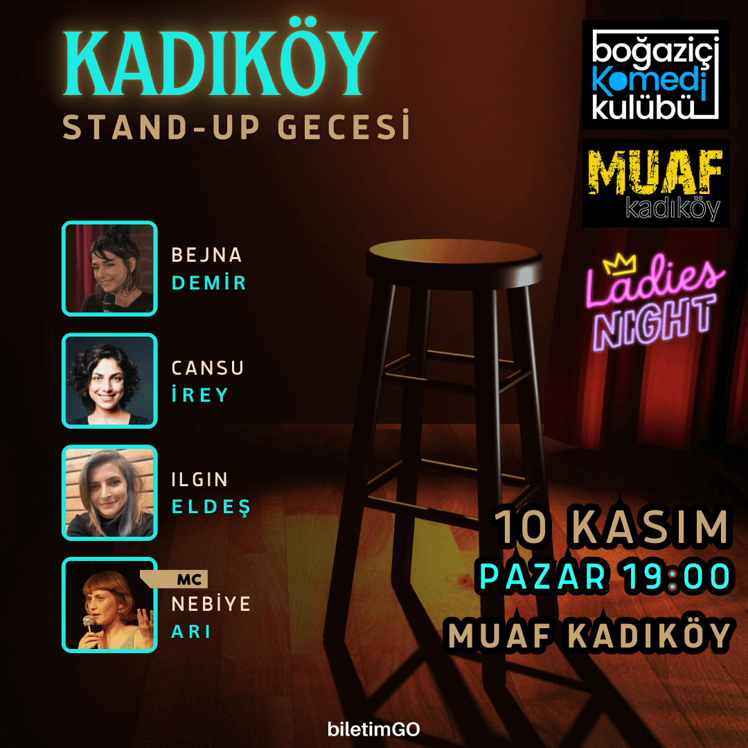 Kadıköy Stand-up Gecesi - Boğaziçi Komedi Kulübü