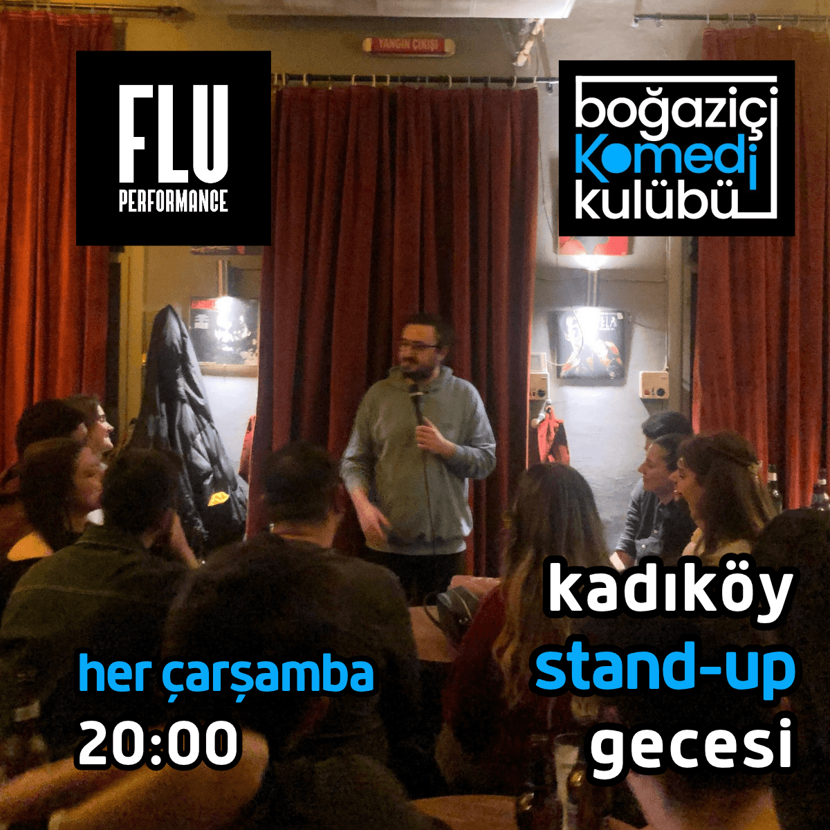 Kadıköy Stand-up Gecesi - Boğaziçi Komedi Kulübü