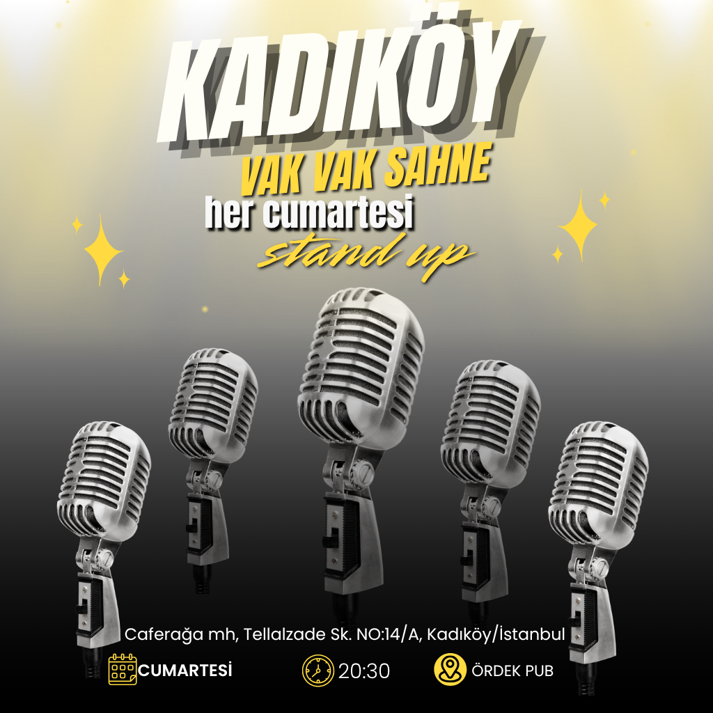 Kadıköy Vak Vak Sahne Stand Up