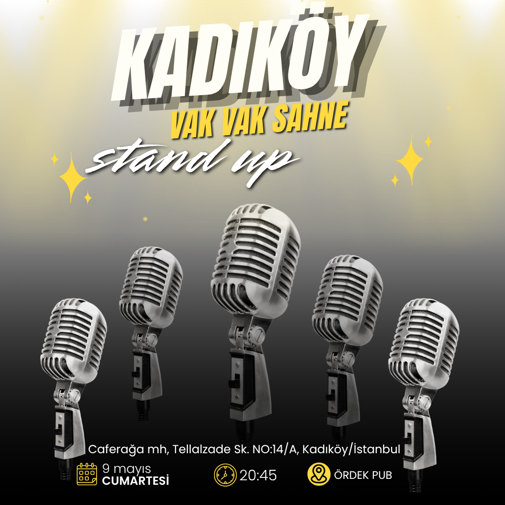 Kadıköy Vak Vak Sahne Stand Up