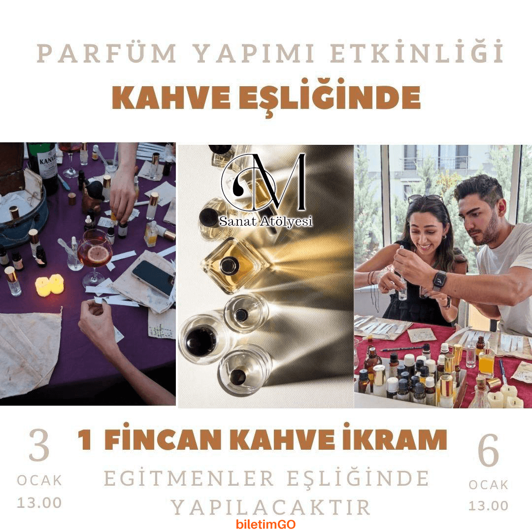 Kahve Eşliğinde Parfüm Yapım Etkinliği