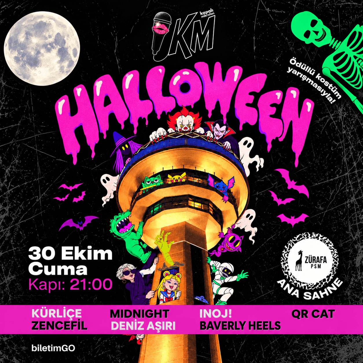 Kapalı Mikrofon - Halloween Party!