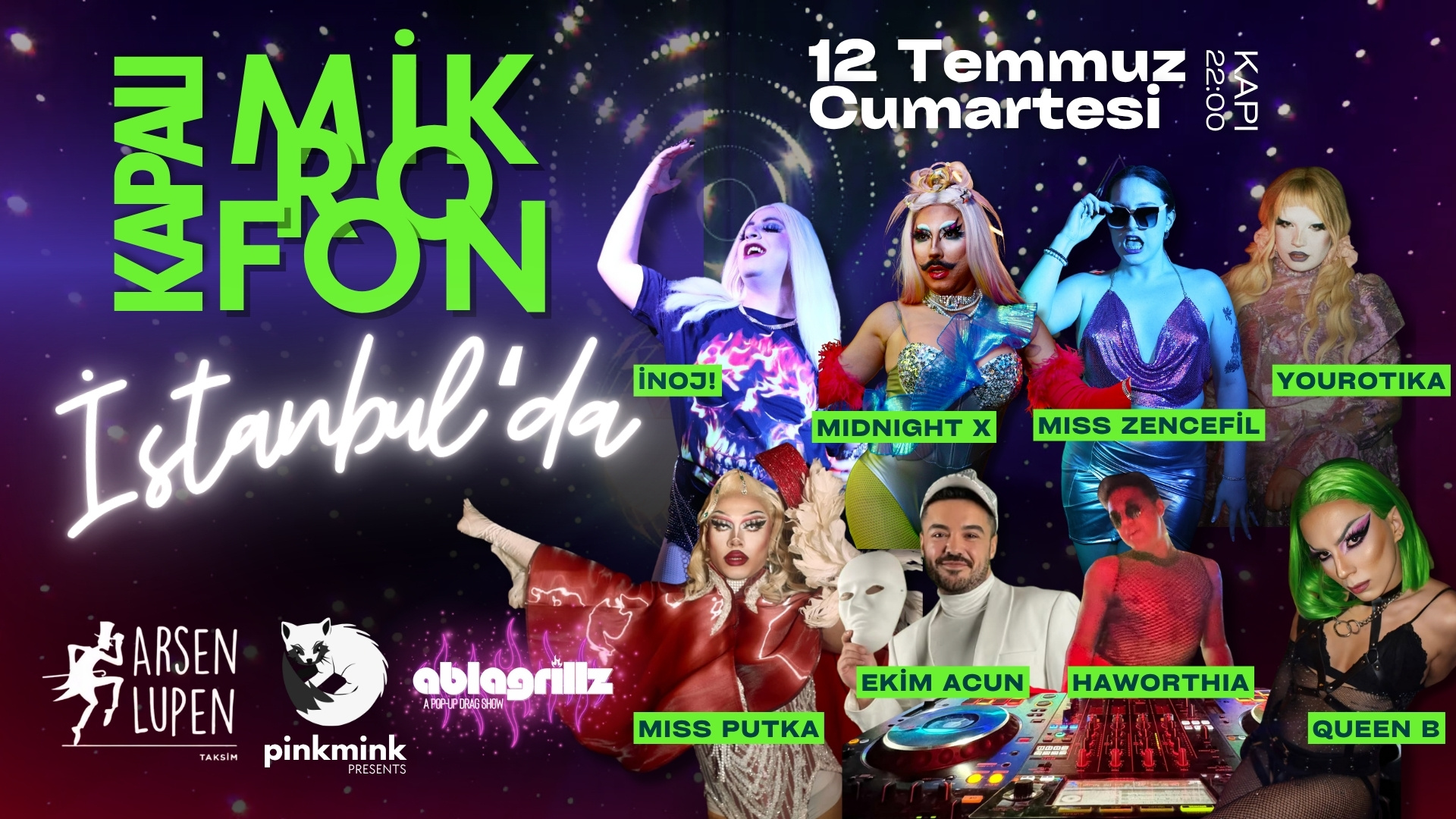 Kapalı Mikrofon İstanbul'da!