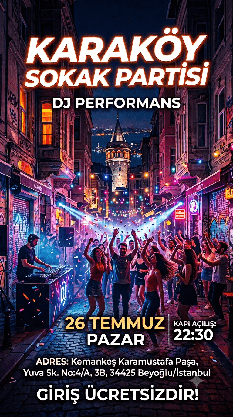 KARAKÖY SOKAK PARTİSİ