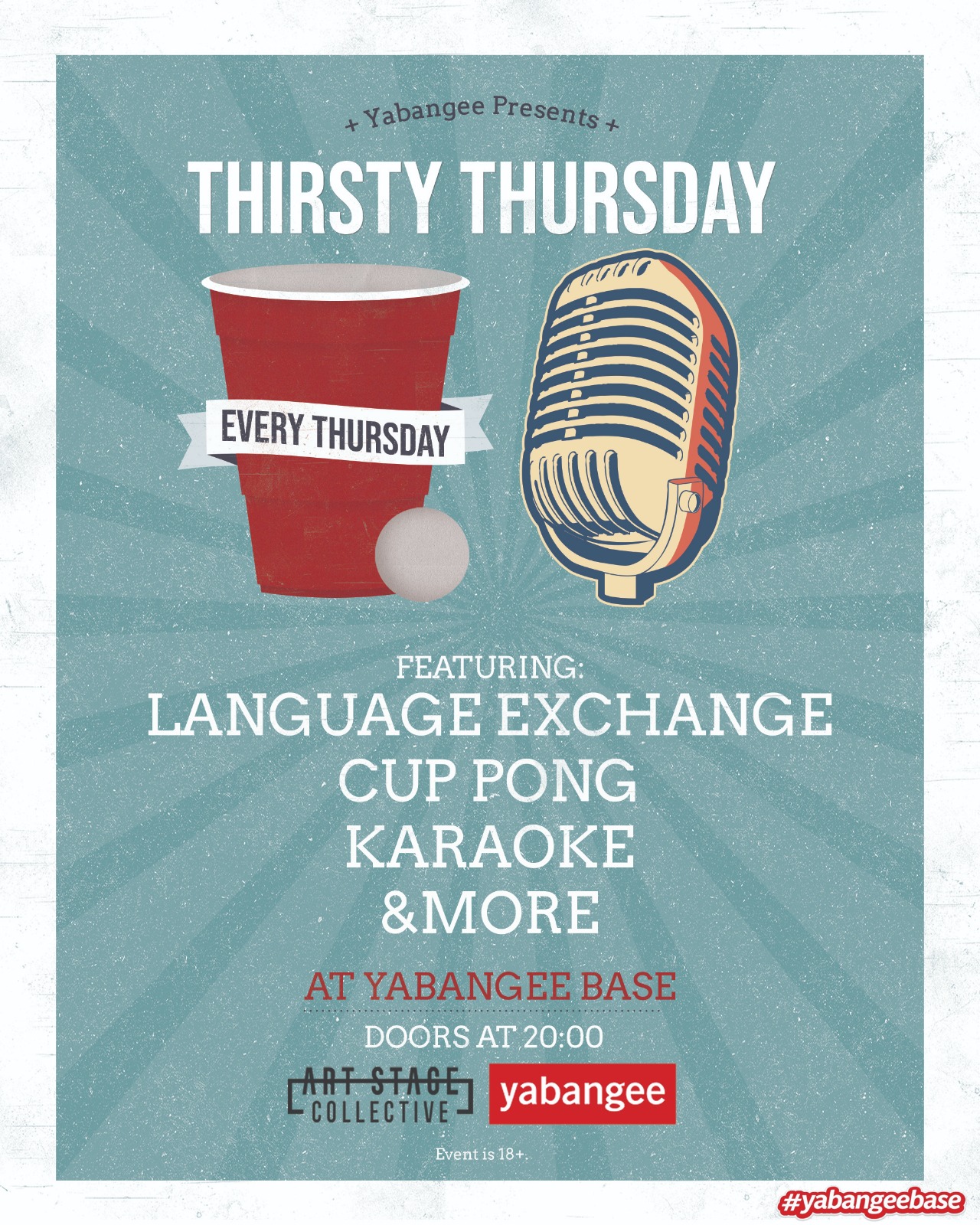 Karaoke & Pong Night 19 Mar.