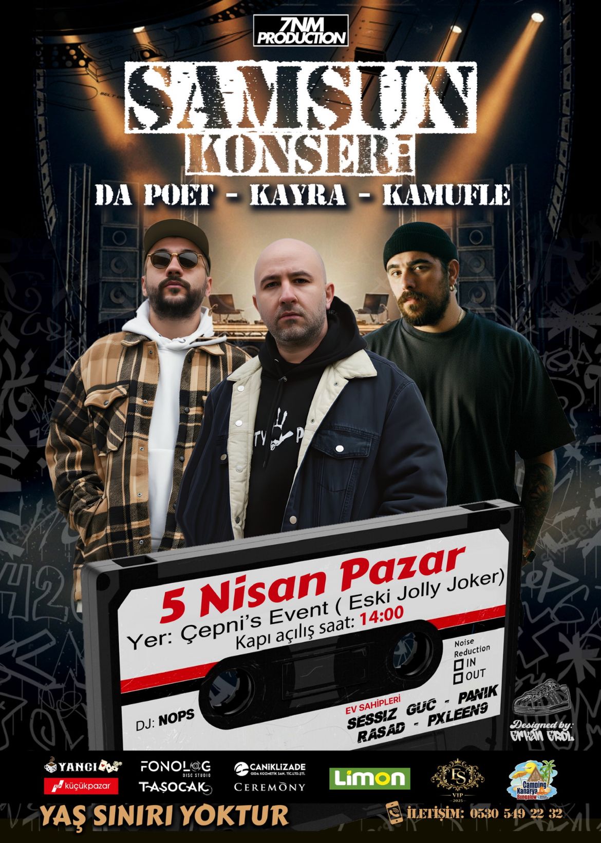 Kayra & Da Poet & Kamufle - Samsun Konseri