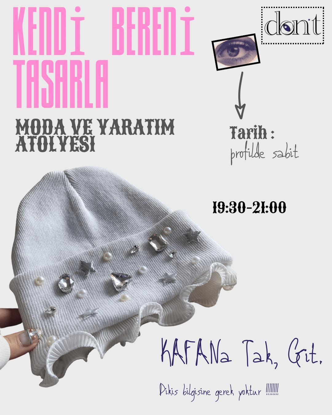 Kendi Bereni Tasarla Atölyesi