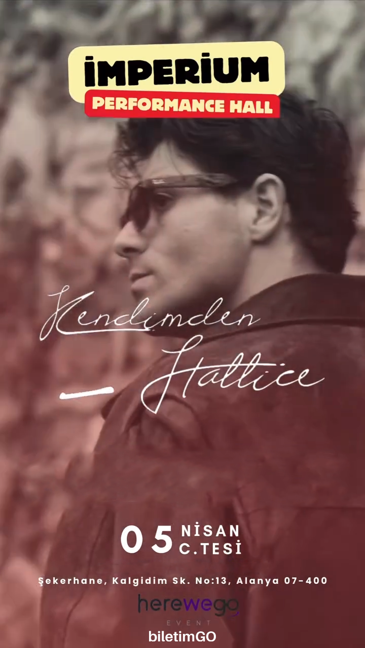 Kendimden Hallice Alanya Konseri